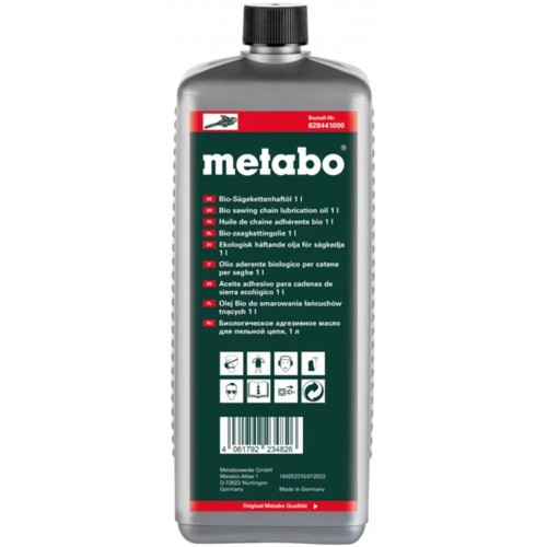 Metabo Olej Bio do smarowania łańcuchów tnących 1 l 628441000 Metabo Olej Bio do smarowania łańcuchów tnących 1 l 628441000