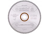 Metabo Piła tarczowa „laminate cut – professional”, 254x30 Z66 FZ/TZ 0° 628446000