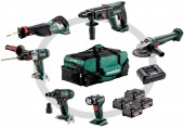 Metabo Combo Set 6.1 Maszyny akumulatorowe w zestawie (18V/4x4.0Ah) Torba 685211000
