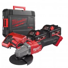 Milwaukee M18 FHSAG125XB-552X Szlifierka kątowa 125 mm 2x5.5 Ah, HD Walizka 4933471079