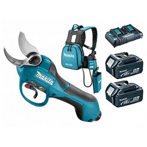 Makita DUP361PT2 Aku Nożyce do winogron Makita Li-ion Li-ion (2x 5,0 Ah/18V)