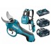 Makita DUP361PT2 Aku Nożyce do winogron Makita Li-ion Li-ion (2x 5,0 Ah/18V)