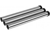 Makita W107418350 Rura do odkurzacza prosta INOX, 3ks
