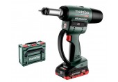Metabo NMP 18 LTX BL M10 Akumulatorowa nitownica 2x4.0 Ah, MetaBOX 601788800