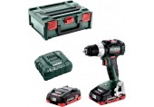 Metabo BS 18 LT BL Wiertarko-wkrętarka akumulatorowa (18V/2x4Ah) LIHD, MetaBOX, 602325800