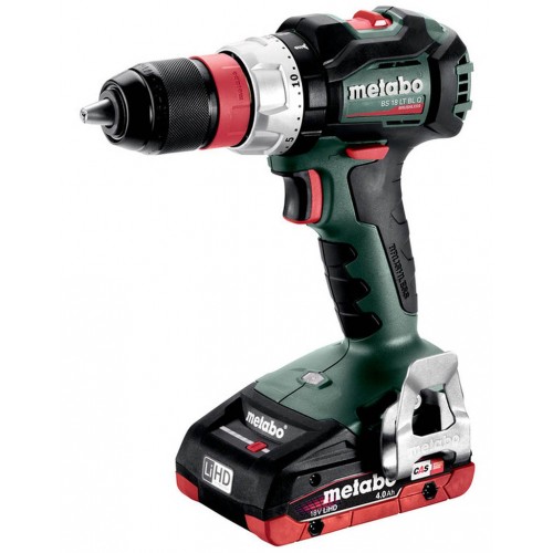 Metabo 602334800 BS 18 LT BL Q Wiertarko-wkrętarka akumulatorowa (2x4,0Ah/18V) MetaBOX