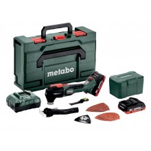 Metabo MT 18 LTX BL QSL Multinarzędzie akumulatorowe (18V/2x4,0Ah) MetaBOX 145 L 613088800