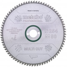 Metabo Multi cut - professional Tarcza tnąca 254X30, 628223000