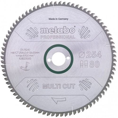 Metabo Multi cut - professional Tarcza tnąca 254X30, 628223000