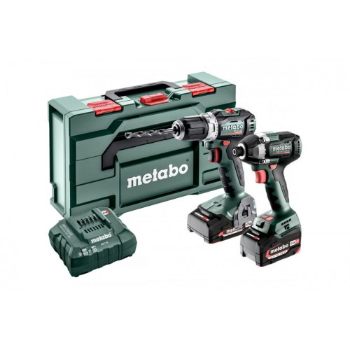 Metabo 685197000 Combo set 2.8.3 Maszyny akumulatorowe w zestawach 18 V, MetaBOX