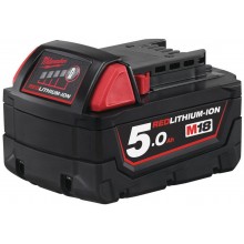 Milwaukee M18 B5 Redlithium Li-ion 5.0 Ah Akumulator 4932430483
