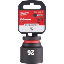 Milwaukee Nasadka udarowa STD 26 mm (1/2") 4932480320