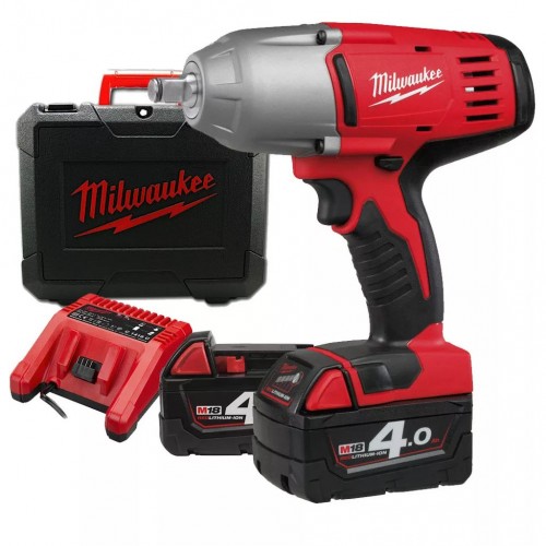 Milwaukee HD18 HIWF-402C Klucz udarowy 1” z pierścieniem zabezpieczającym 4933441789