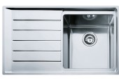 Franke NEPTUN NPX 611, zlewozmywak stalowy prawy 101.0068.360