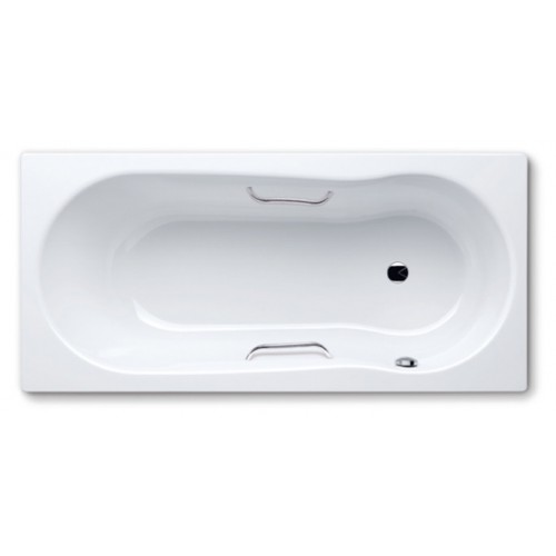 Kaldewei Novola Set Star 262N wanna 170 x 80 cm z otworami na uchwyty, biała 243023000001