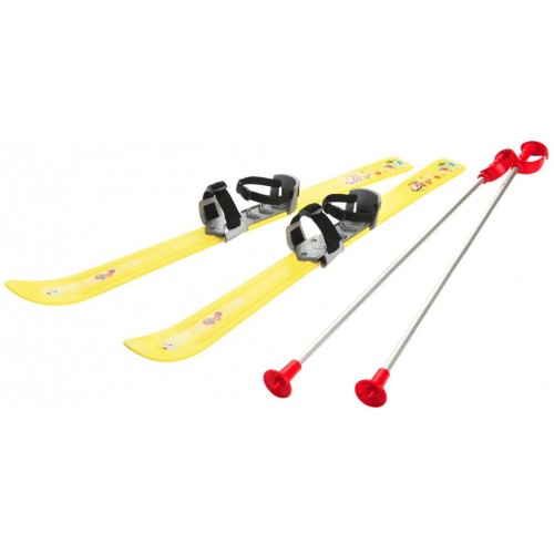 Plastkon Narty dziecięce 2012 90 cm żółte Plastkon Narty dziecięce 2012 90 cm żółte