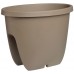 PLASTKON BALCONIA OVI Donica balkonowa na poręcz 30 cm beżowy