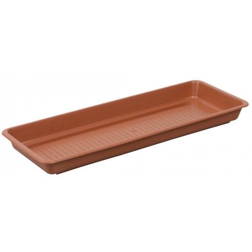 PLASTKON Podkładka Extra Flor 50 cm terakota PLASTKON Podkładka Extra Flor 50 cm terakota