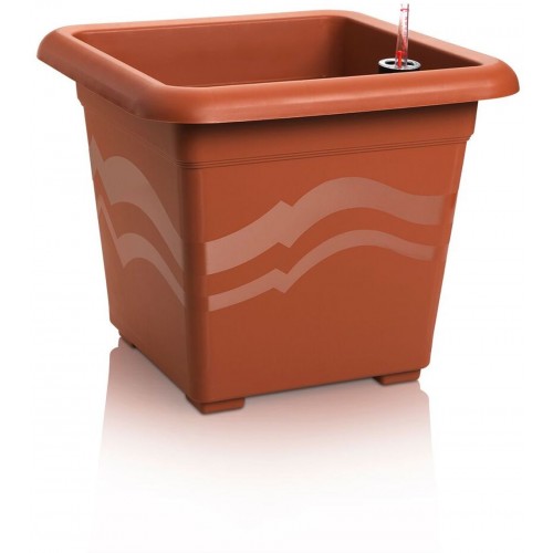 PLASTKON Samonawadniająca doniczka Quattro Aqua Pro 50 cm terakota