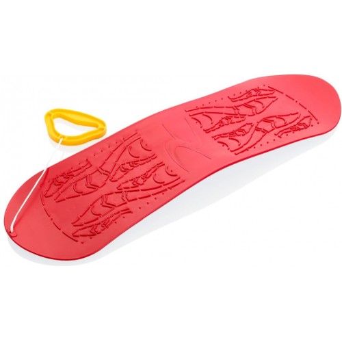 PLASTKON Snowboard Skyboard czerwony