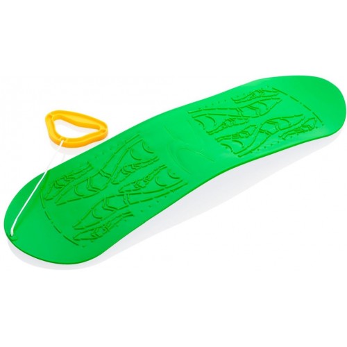 PLASTKON Snowboard Skyboard zielony