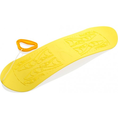 PLASTKON Snowboard Skyboard żółty