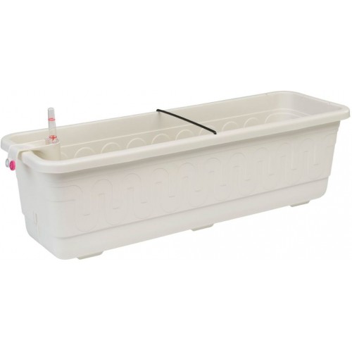 PLASTKON samonawadniająca skrzynka balkonowa Smart System Fantasy 100 cm biały