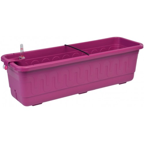 PLASTKON samonawadniająca skrzynka balkonowa Smart System Fantasy 40 cm fuksja