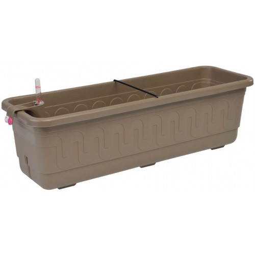 PLASTKON samonawadniająca skrzynka balkonowa Smart System Fantasy 40 cm beżowa
