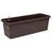 PLASTKON Donica samozalewająca Smart System Extra Line 40 cm brązowy