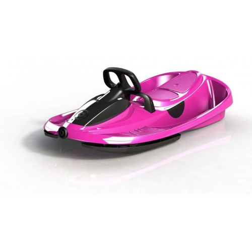 PLASTKON Bob Stratos z kierownicą RÓŻOWY