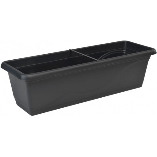 PLASTKON Doniczka balkonowa Extra Flor 80 cm antracyt