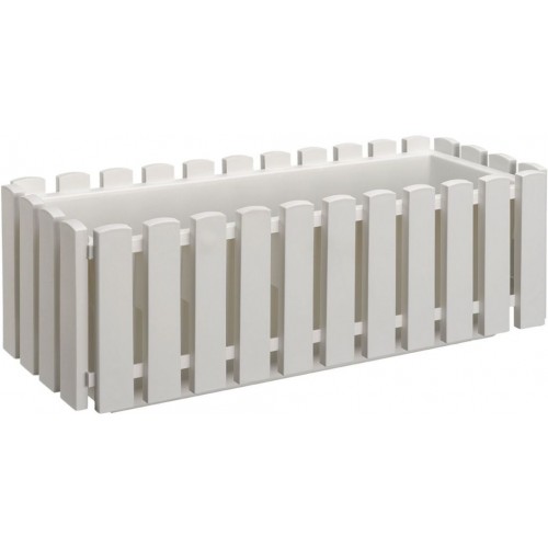 PLASTKON Doniczka plastikowa FENCY biały 75 cm 4111467010