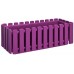 PLASTKON Doniczka plastikowa FENCY fuksja 75 cm 4111467012