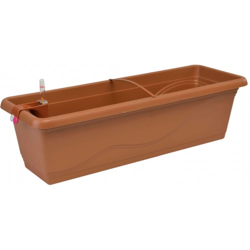 PLASTKON Donica samozalewająca Smart System Extra Line 60 cm terakota
