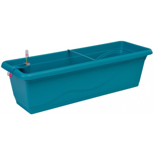 PLASTKON Donica samozalewająca Smart System Extra Line 60 cm turkus
