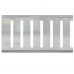 ALCAPLAST Element do rusztu PURE 10 cm, stal nierdzewna matowa PURE-100M