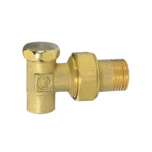 Giacomini zawór regulacyjny grzejnikowy (nakrętka), kątowy, 1/2" × 18 mm R16CY004