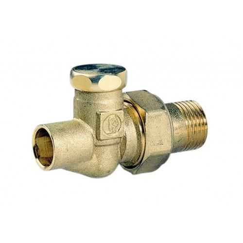 Giacomini zawór regulacyjny grzejnikowy (nakrętka), 1/2" × 18 mm R17CY004 Giacomini zawór regulacyjny grzejnikowy (nakrętka), 1/2" × 18 mm R17CY004