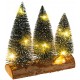 RETLUX RXL 409 Świąteczny stroik - drzewka na drewnie z diodą LED 50004959