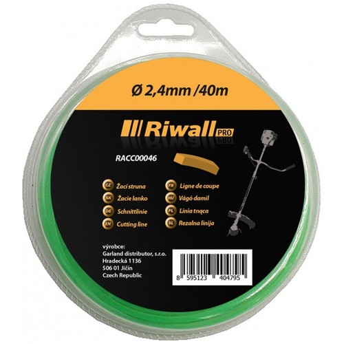 Riwall PRO Żyłka do podkaszarki 40mx2,4mm RACC00046