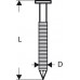 BOSCH Gwóźdź łączony papierem, łeb okrągły, SN21RK 90RG 2608200038
