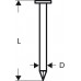 BOSCH Gwóźdź łączony papierem, łeb okrągły, SN21RK 60 2608200028
