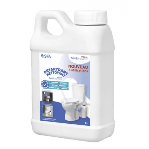 SFA SANIBROY SANICLEAN Środek czyszczący i odkamieniacz do pomp 5 l DETGB