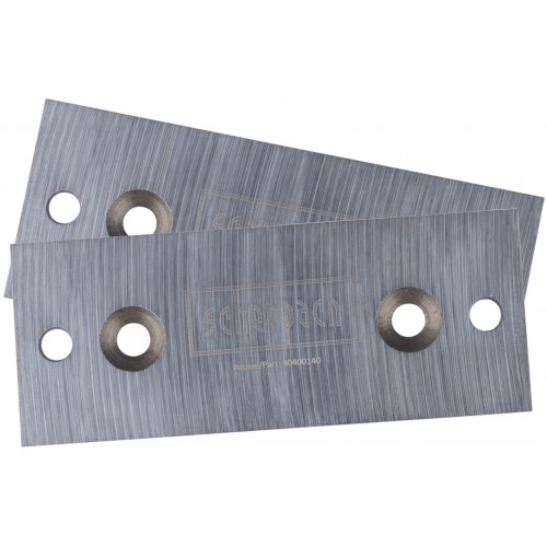 SCHEPPACH noże dwustronne 100 × 40 × 4 mm (2 sztuki) 40400140