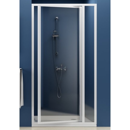 RAVAK SUPERNOVA SDOP-80 drzwi prysznicowe białe Transparent, 03V40100Z1