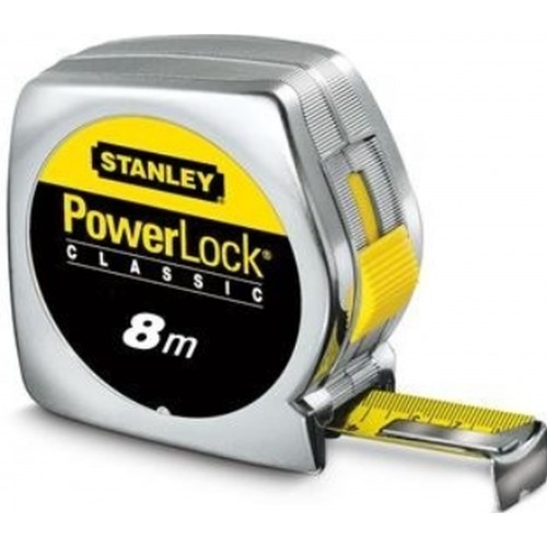 Stanley 1-33-198 PowerLock Miara zwijana 8m/25mm Stanley 1-33-198 PowerLock Miara zwijana 8m/25mm