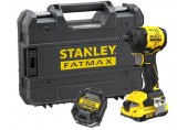 Stanley SFMCF811D1T FatMax V20 Bezszczotkowa zakrętarka udarowa 1/4" (18V/1x2,0Ah) walizka