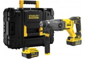 STANLEY SFMCH900M22 FatMax V20 Aku Młotowiertarka SDS-Plus (18V/2x4,0Ah/2,0J)