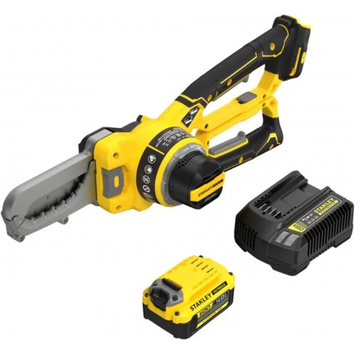 Stanley SFMCPS515M1 FatMax V20 Nożyce do gałęzi (15cm/18V/1x4,0Ah) Stanley SFMCPS515M1 FatMax V20 Nożyce do gałęzi (15cm/18V/1x4,0Ah)